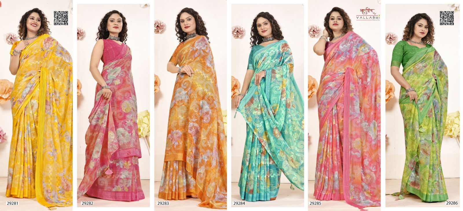 Navita By Vallabhi Georgette Printed Sarees Wholesale Shop In Surat